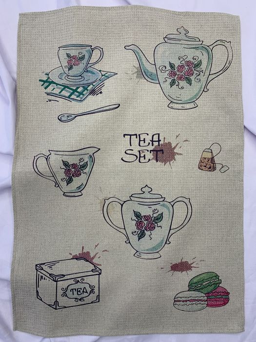 Kitchen towel Tea party 2