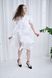 Andria linen dress white 42