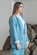 Faro linen jacket blue 44