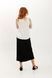 Almada satin skirt black 42