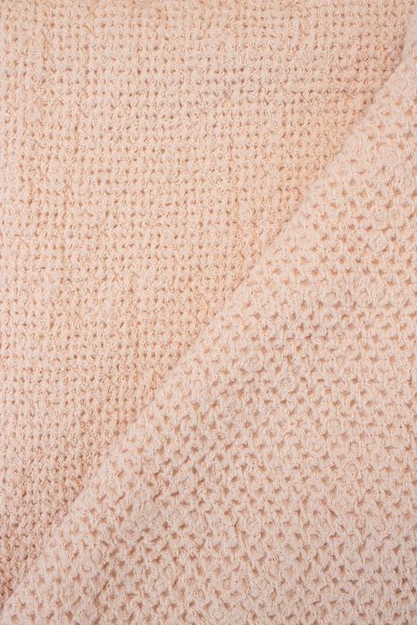 Linen bath towel Souffle light pink 150x80