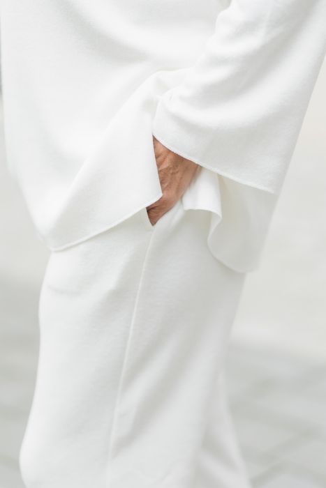 Denton wool pants milk 42