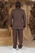 Denpasar linen pants dark chocolate 46