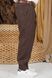 Denpasar linen pants dark chocolate 46