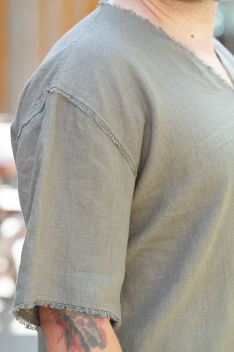 Milton linen shirt beige 46