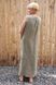 Novaro linen dress olive 42