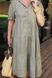 Andria linen dress olive 42