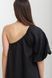 Amora linen dress black 42