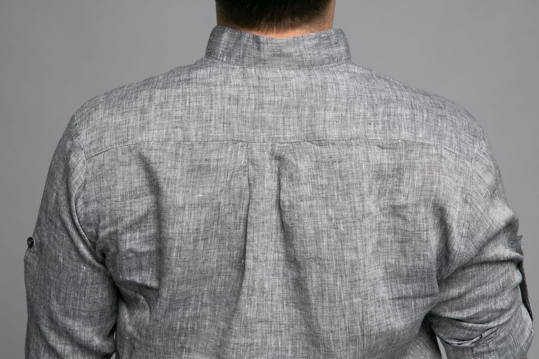 Miami linen shirt gray 46