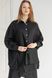 Salinas poncho-shirt black 42