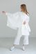 Salinas poncho-shirt white 42