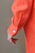 Leiria linen dress coral 42