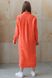 Leiria linen dress coral 42