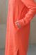 Leiria linen dress coral 42