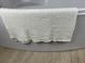 Waffle linen bath towel white 180x100