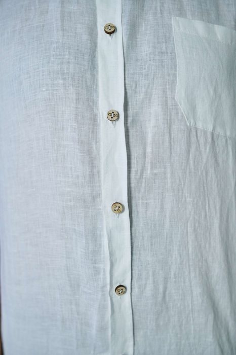 Short sleeve Liverpool linen shirt