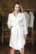 Bordeaux linen kimono white 42