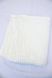 Waffle linen bath towel white 50x90