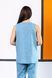 Aveiro linen top blue 42