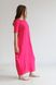 Houston linen dress fuchsia 42