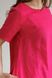 Houston linen dress fuchsia 42