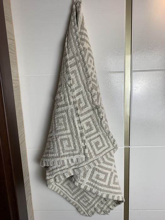 Linen bath towel Greek 105x60