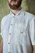 Short sleeve Bristol linen shirt white 46