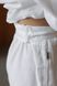 Sacaven linen pants white 42