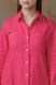 Leiria linen dress fuchsia 42