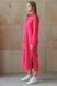 Leiria linen dress fuchsia 42