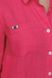 Leiria linen dress fuchsia 42