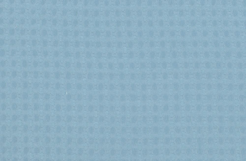 Waffle linen bath towel blue150x90