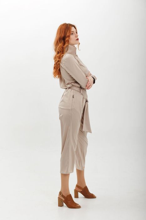 Sacaven satin pants beige 42