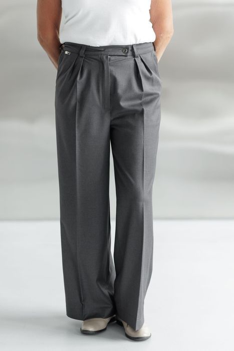 Orandge wool pants