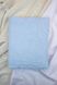 Waffle linen bath towel blue150x90