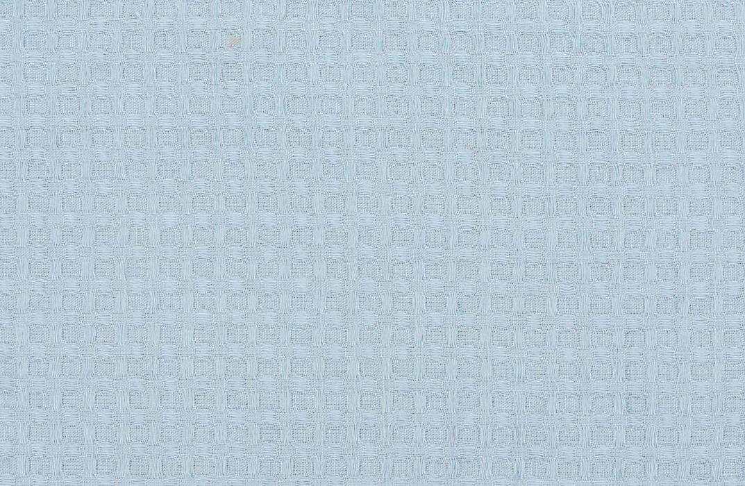 Waffle linen bath towel light blue 150x90