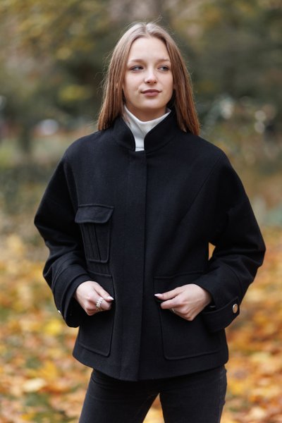 Jacket with two layer wool-viscose lining Mirandella
