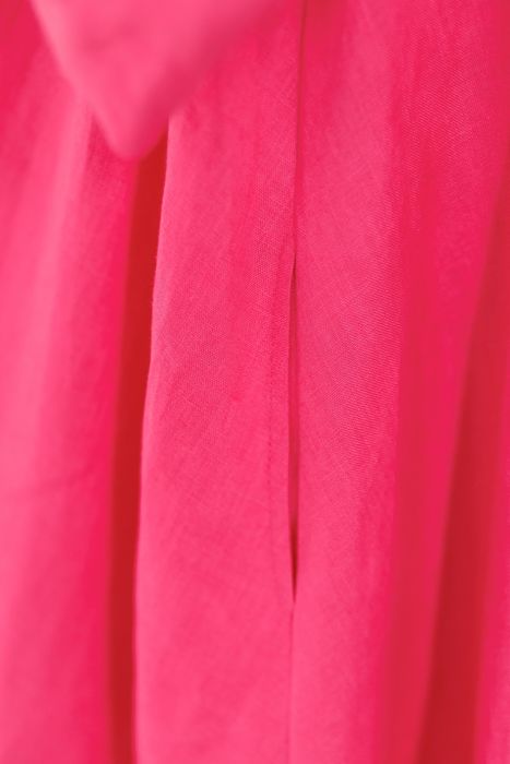 La-Rochelle linen dress fuchsia 42