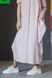 Houston linen dress lilac snow 42