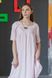 Houston linen dress lilac snow 42