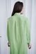 Trento linen dress light green 42