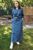 Ravenna linen skirt blue 42