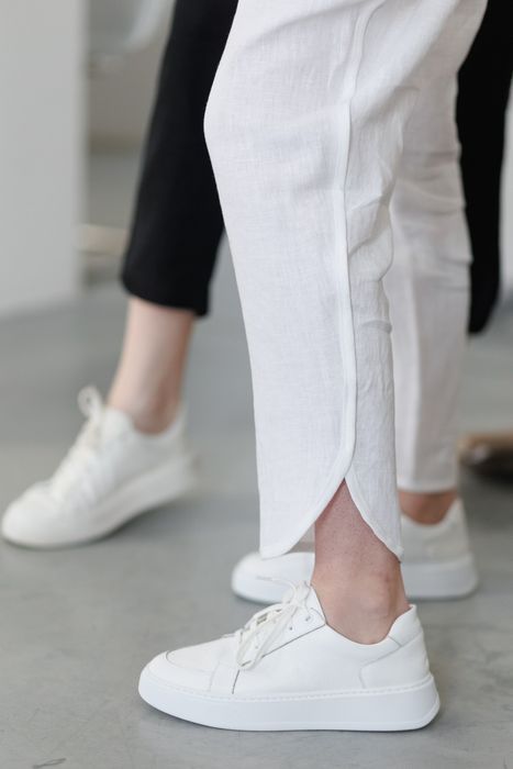 Lamego linen pants white 42