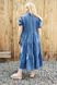 Andria linen dress blue 42