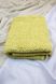 Waffle linen bath towel mustard yellow 150x90