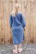 Trento linen dress blue 42