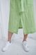 Pescara linen dress light green 42