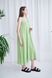 Novaro linen dress light green 42