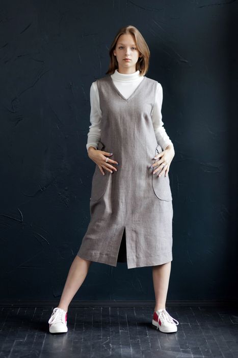 Tarcutta dress grey 42