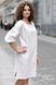 Brighton linen dress white